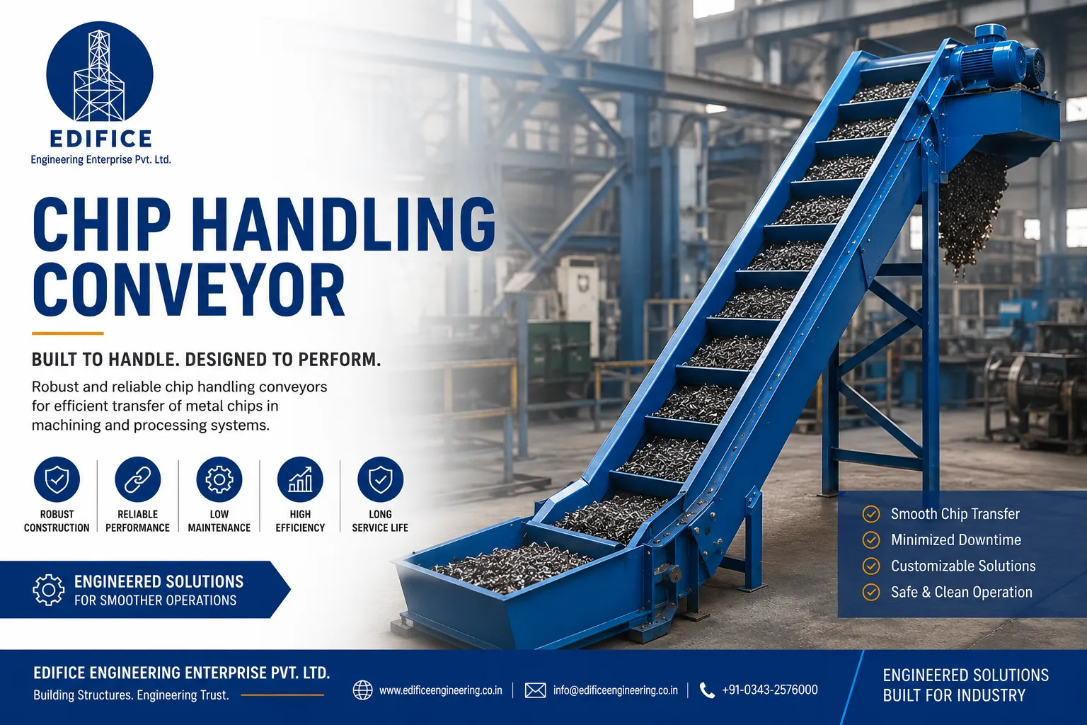 Chip Handling Conveyor